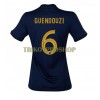 Original Fußballtrikot Frankreich Matteo Guendouzi 6 Heimtrikot WM 2022 Für Damen